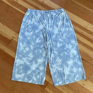 Soma Tie Dye Lounge Knit Capri Pants‎ XXL